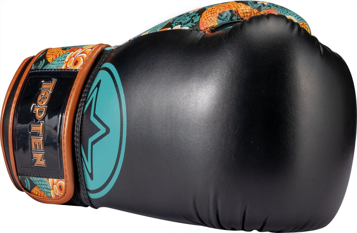Top Ten boxerské rukavice "Ryu del Mar.“ - černá, 22198-9
