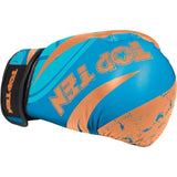 Boxerské rukavice TOP TEN Urban Arts - modrá/oranžová, 22643-6