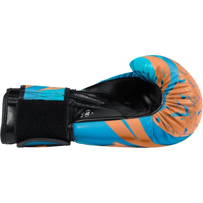 Boxerské rukavice TOP TEN Urban Arts - modrá/oranžová, 22643-6