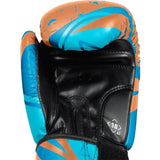 Boxerské rukavice TOP TEN Urban Arts - modrá/oranžová, 22643-6
