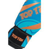 Boxerské rukavice TOP TEN Urban Arts - modrá/oranžová, 22643-6