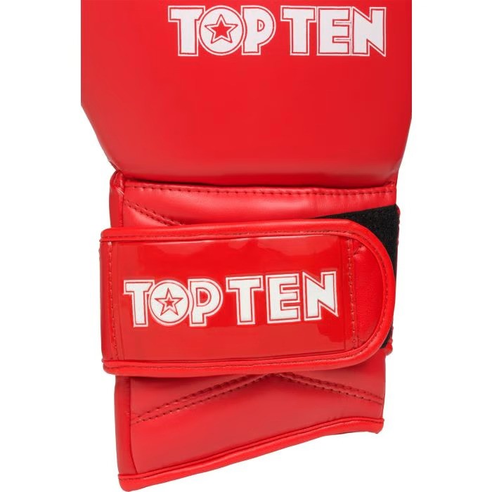 Boxerské rukavice TOP TEN "WAKO GT", červená, 22697-4x