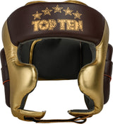 Přilba Top Ten “Prestige” - hnědá/zlatá, 4145-2