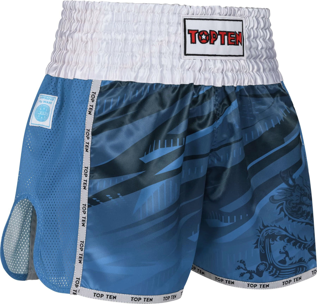 Top Ten trenky na kickbox “Legacy25” - modrá, 18643-6