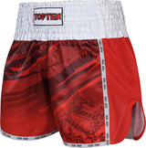 Top Ten trenky na kickbox “Legacy25” - červená, 18643-4
