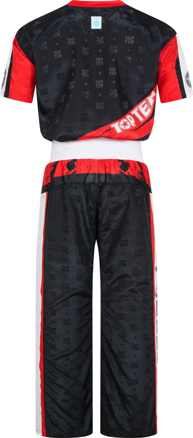 Top Ten Urban Arts uniforma - černá/červená, 16814-94
