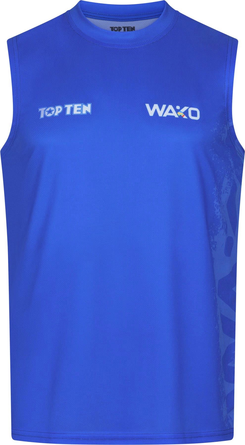 Top Ten tílko WAKO Kick Light - modrá, 16181-1-6