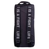 Sportovní taška Fighter Taekwon Do - bílá/šedá, FTS-12-TD-PL