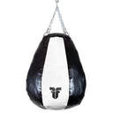 Fighter Profesionální boxerský pytel  HRUŠKA - černá/bílá