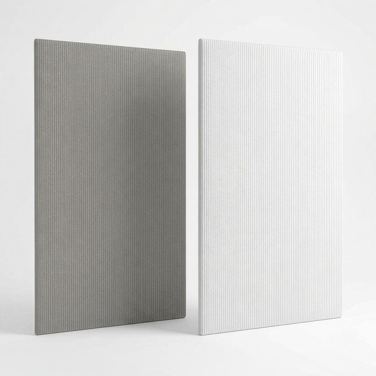 Wallpad Carpenter 2 m x 1 m x 2,5 cm, šedá, bílá, CATT-WP-25-BK