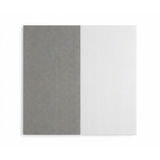 Wallpad Carpenter 2 m x 1 m x 2,5 cm, šedá, bílá, CATT-WP-25-BK