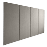 Wallpad Carpenter 2 m x 1 m x 2,5 cm, šedá, bílá, CATT-WP-25-BK