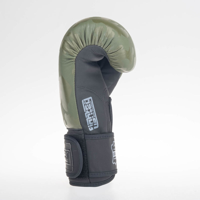 Boxerské rukavice Fighter SIAM - khaki/camo, FBG-003CKH