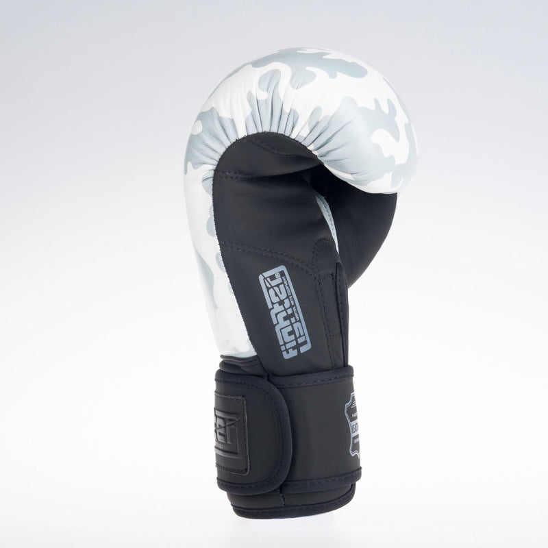 Boxerské rukavice Fighter SIAM - bílá/camo, FBG-003CWH