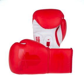 Boxerské rukavice Fighter Competition Pro - červená, FBG-004R - view-1
