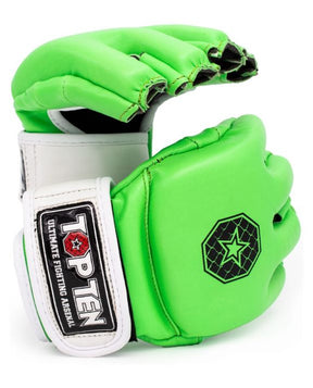 MMA Rukavice - TOP TEN Striking C-Type - zelená/bílá, 23351-51 - view-1