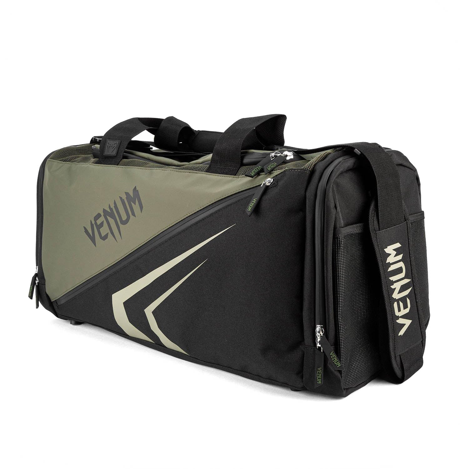 Venum Trainer Lite Evo sportovní taška - černá/khaki