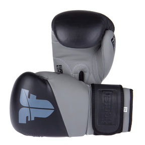 Boxerské rukavice Fighter SPLIT- černá/šedá, FBG-001BG - view-1