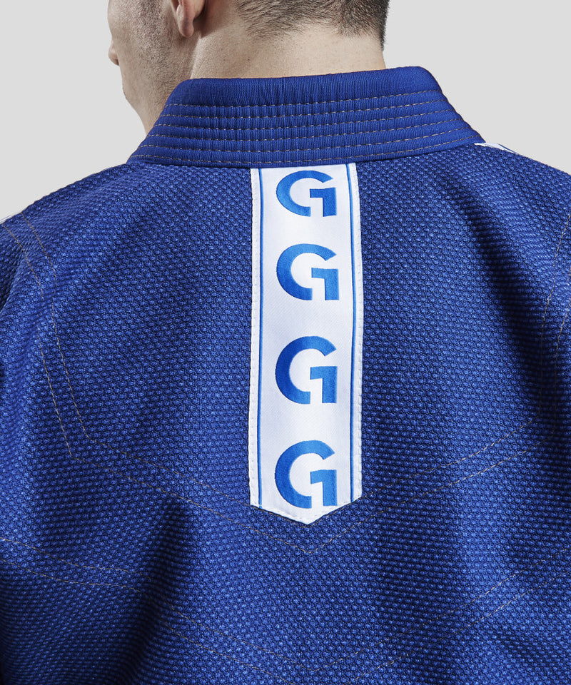 Grips Classic Logo BJJ kimono - modrá/bílá, G10124-BLUWHT