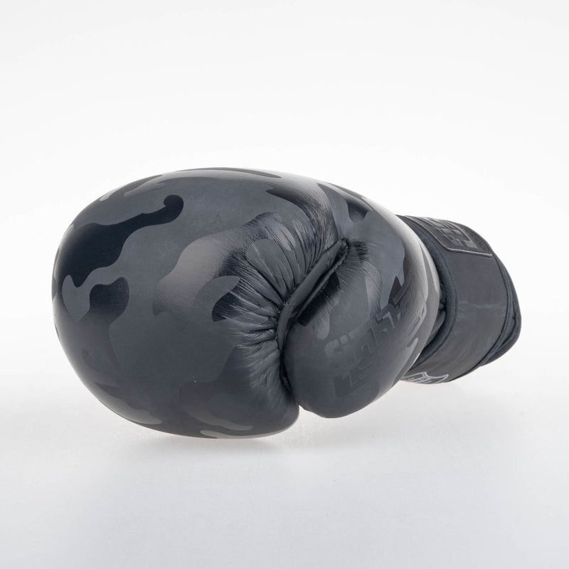 Boxerské rukavice Fighter SIAM - černá/camo, FBG-003CBK