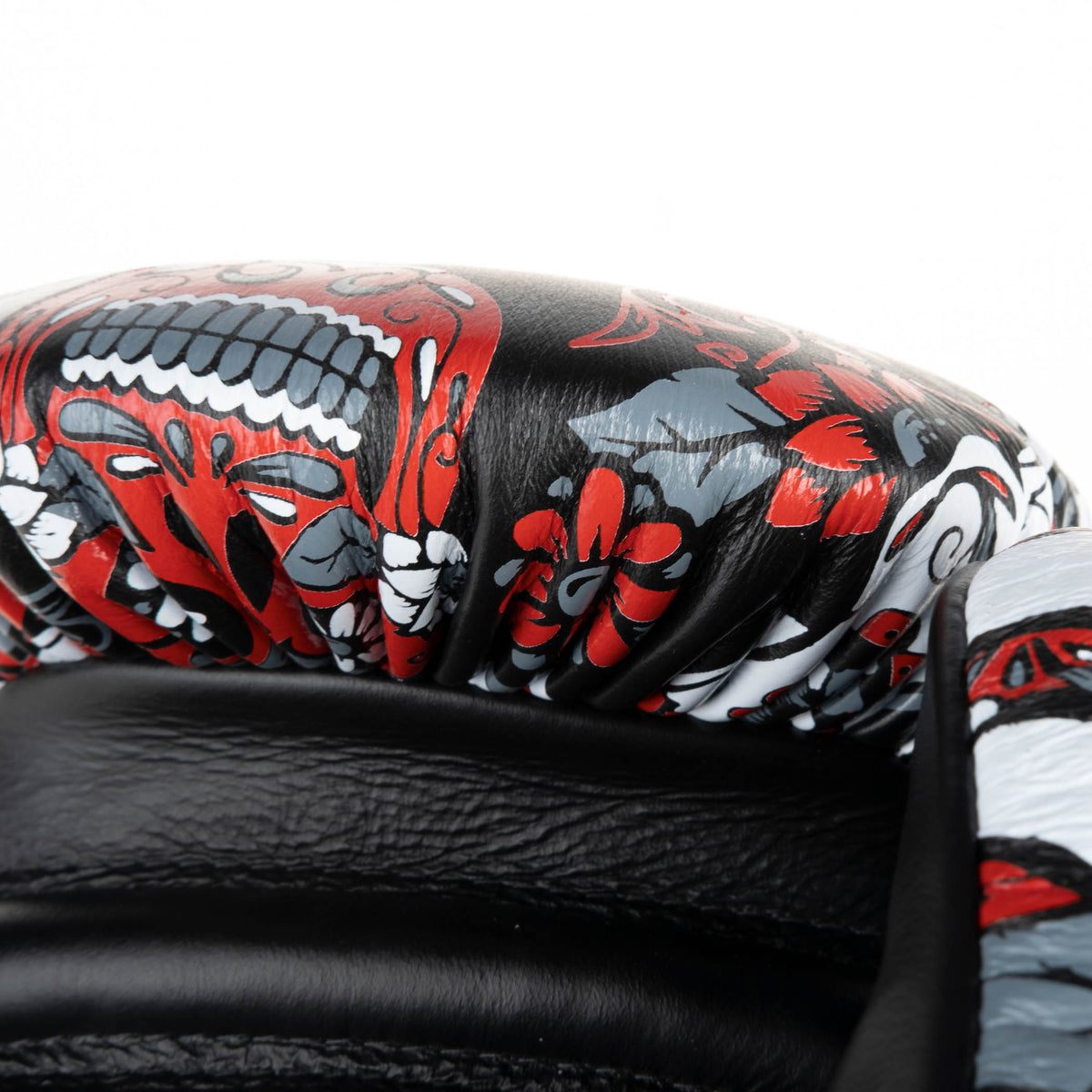 Boxerské rukavice Twins Skull4 - červená, SKULL4 - view-3