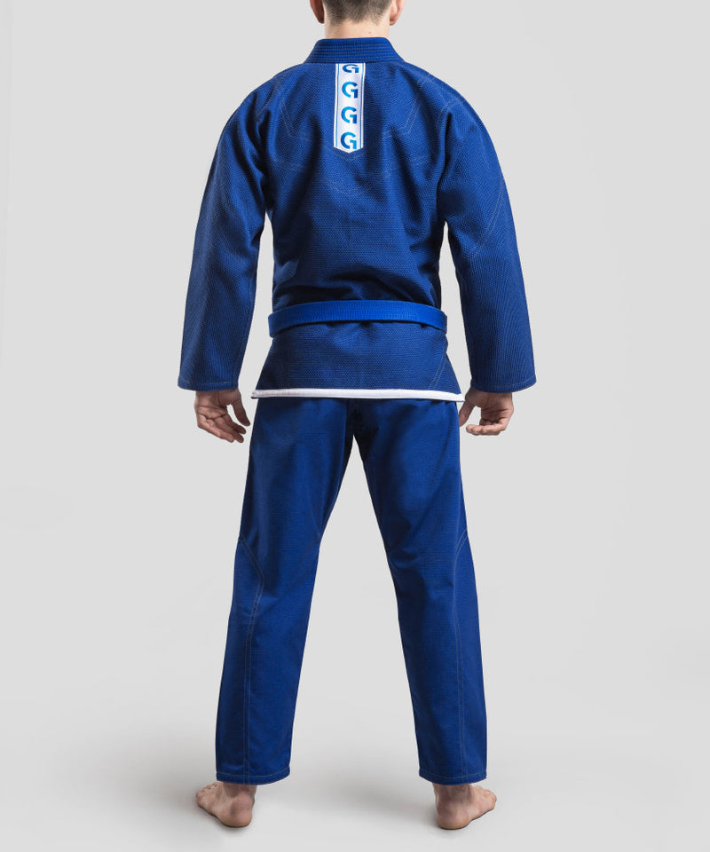 Grips Classic Logo BJJ kimono - modrá/bílá, G10124-BLUWHT