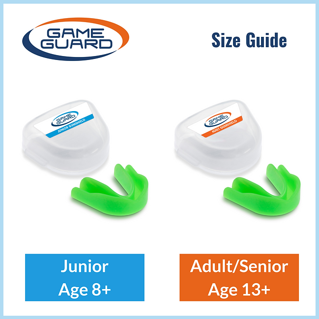 Dětské chrániče zubů Game Guard - zelená