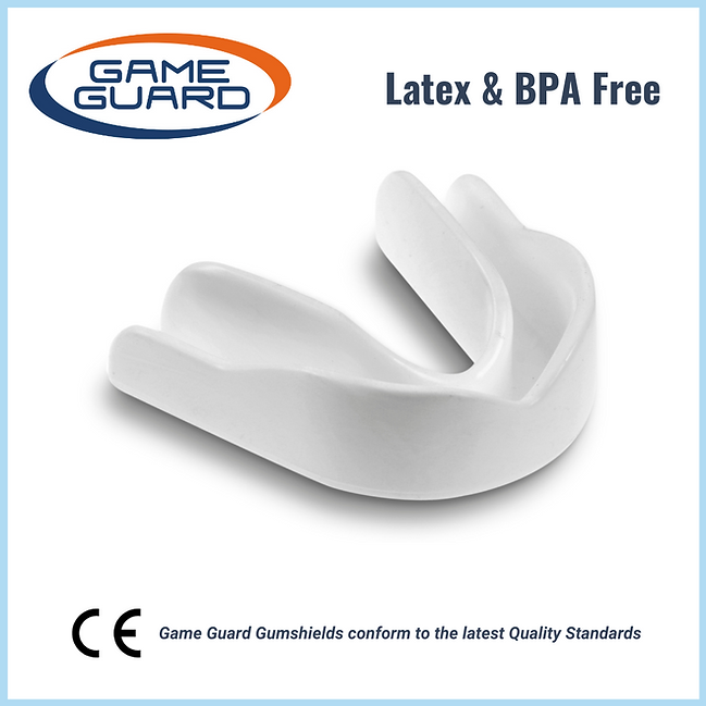 Dětské chrániče zubů Game Guard - bílá