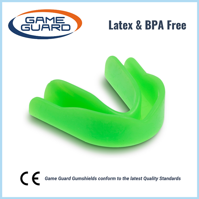 Chrániče zubů Game Guard - zelená