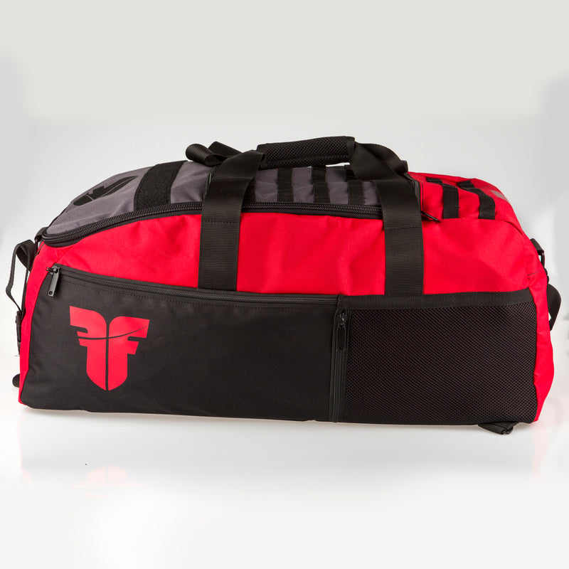 Sportovní taška FIGHTER LINE XL - červená/šedá/černá, FTBP-01