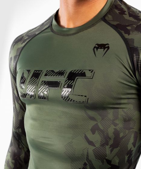 Venum UFC rashguard Authentic Fight Week - khaki