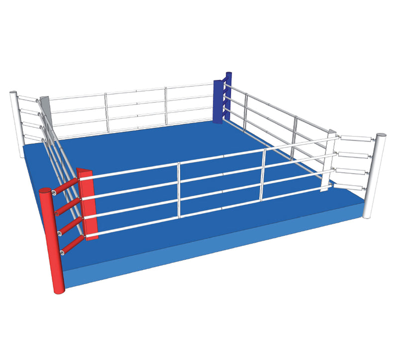 Tréninkový boxerský ring FIGHTER Stage 0.5m - 4 provazy, TBR-SM05