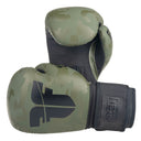 Boxerské rukavice Fighter SIAM - khaki/camo, FBG-003CKH