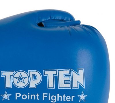 Otevřené rukavice Top Ten Point Fighter - modrá, 2165-6
