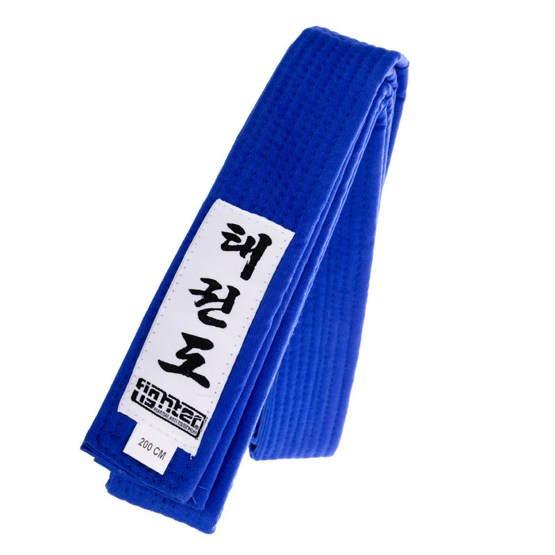 Fighter Taekwondo ITF pásek - modrá, FTB-04