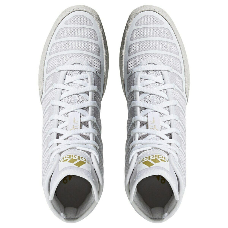 Zápasnická obuv adidas Varner - bílá/zlatá, DA9891