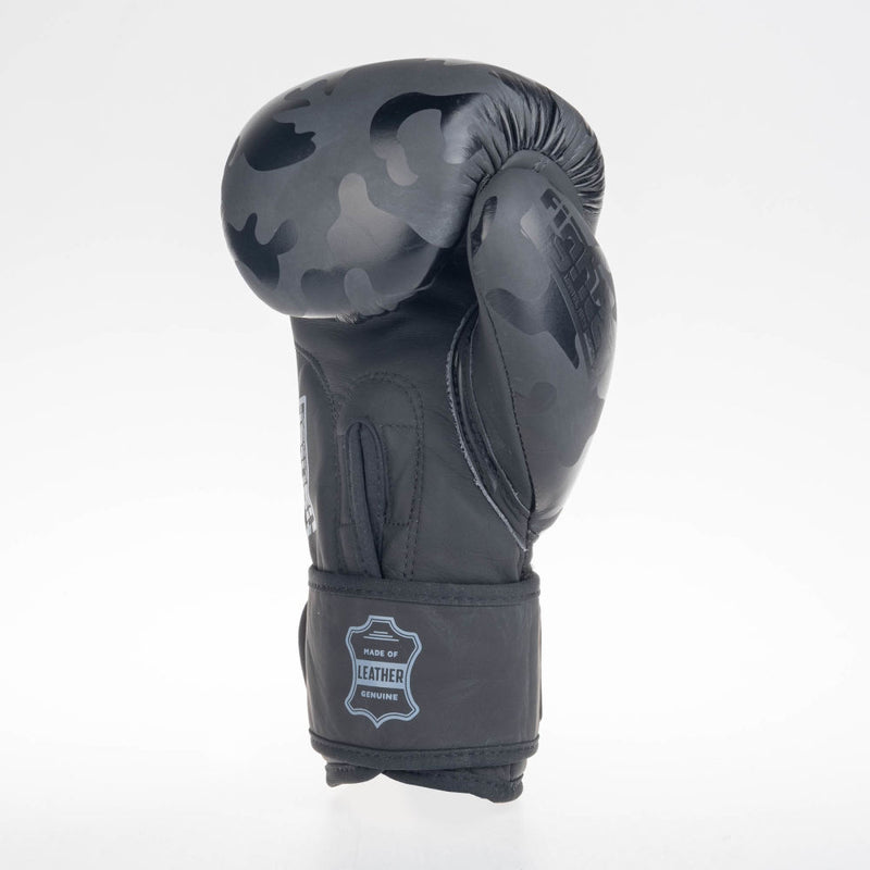 Boxerské rukavice Fighter SIAM - černá/camo, FBG-003CBK