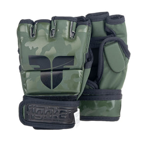 Rukavice Fighter MMA Competition - khaki/camo, FMG-002CKH - view-1