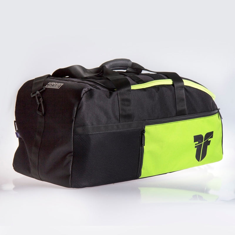 Sportovní taška FIGHTER LINE XL světle zelená/černá, FTBP-04
