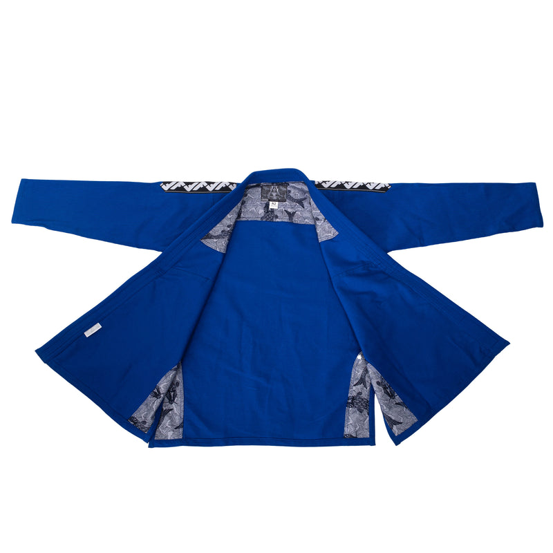 Fighter BJJ kimono Samurai - modrá, BJJBW-N02