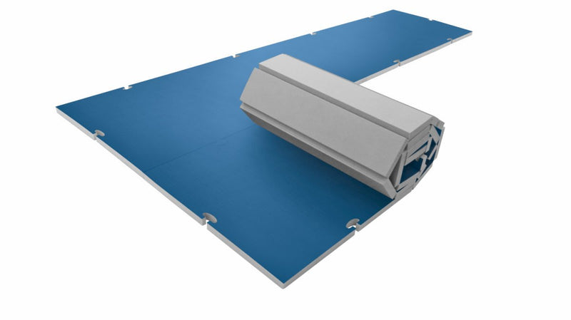 ProGame tatami Tis Roll 400 x 100cm - modrá
