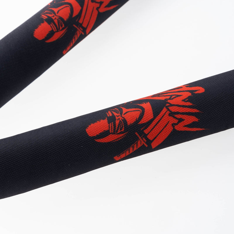 Fighter Soft Ninja nunchaku - černá/červená