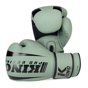 King Pro Boxing boxerské rukavice Revo 5 - khaki - view-1