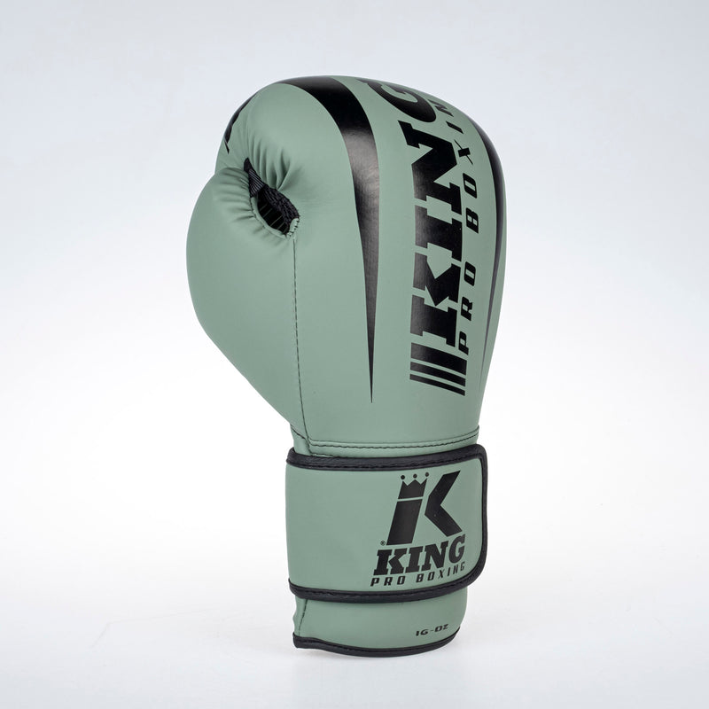 King Pro Boxing boxerské rukavice Revo 5 - khaki