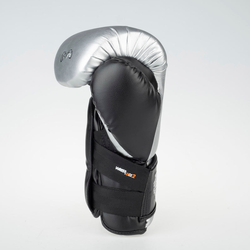 Boxerské rukavice Rival Evolution - stříbrná