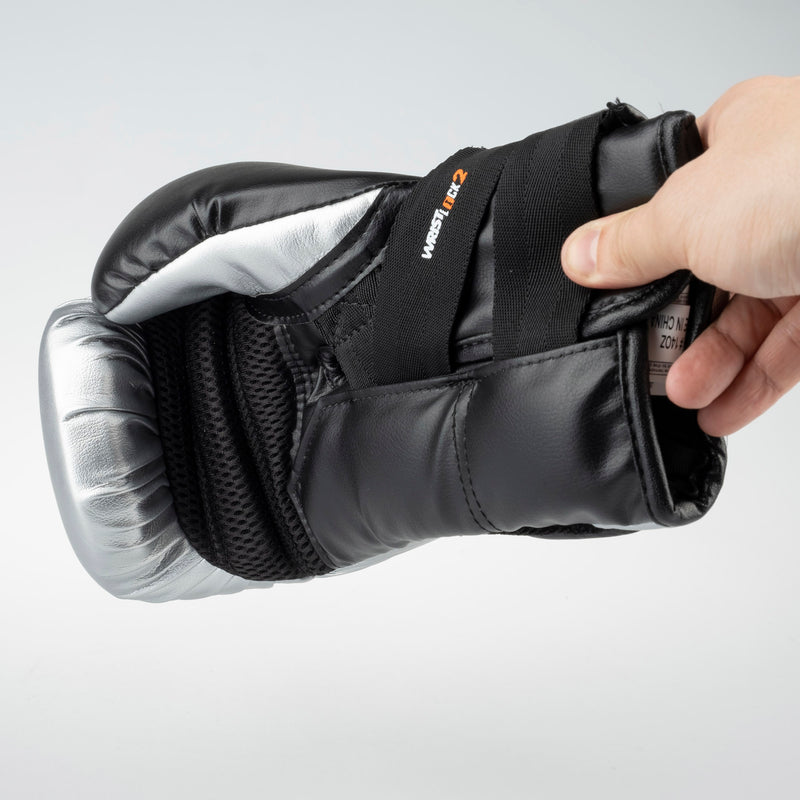 Boxerské rukavice Rival Evolution - stříbrná