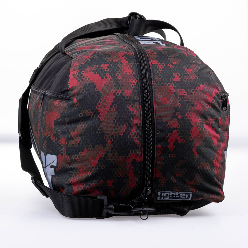 Sportovní taška Fighter - Red camo