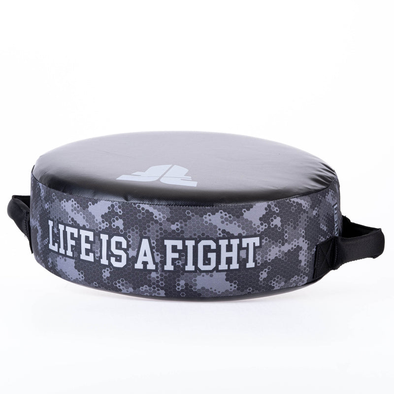 Fighter lapa kulatá velká - Life Is A Fight - Grey Camo, FKSH-33