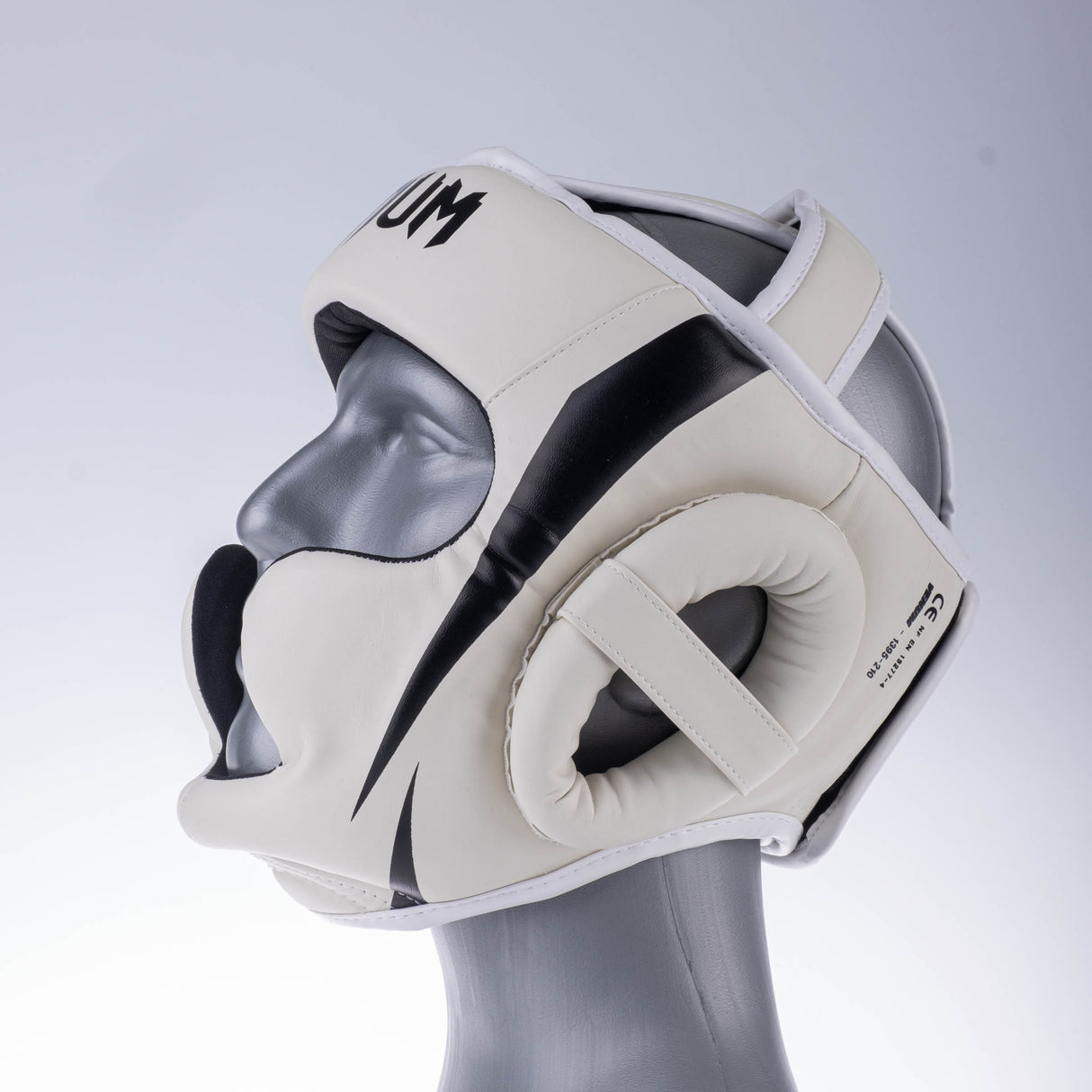 Venum Elite přilba - univerzální velikost bílá/černá