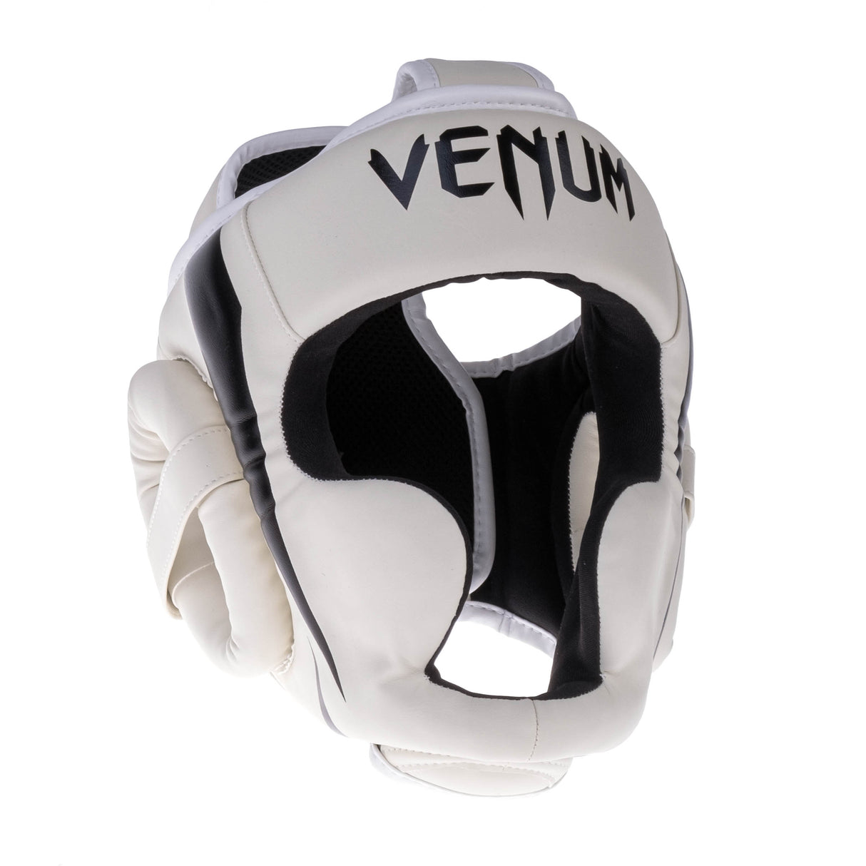 Venum Elite přilba - univerzální velikost bílá/černá